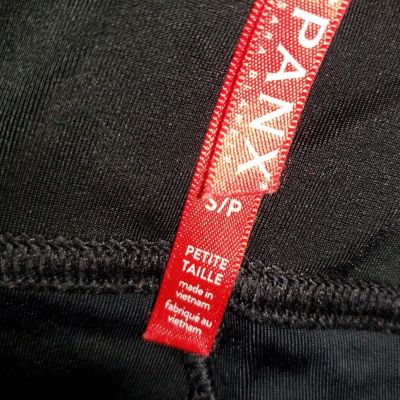 2 Pair Spanx Leggings Women's Small 1 is Petite 2-4 Shaping Control Faux Leather